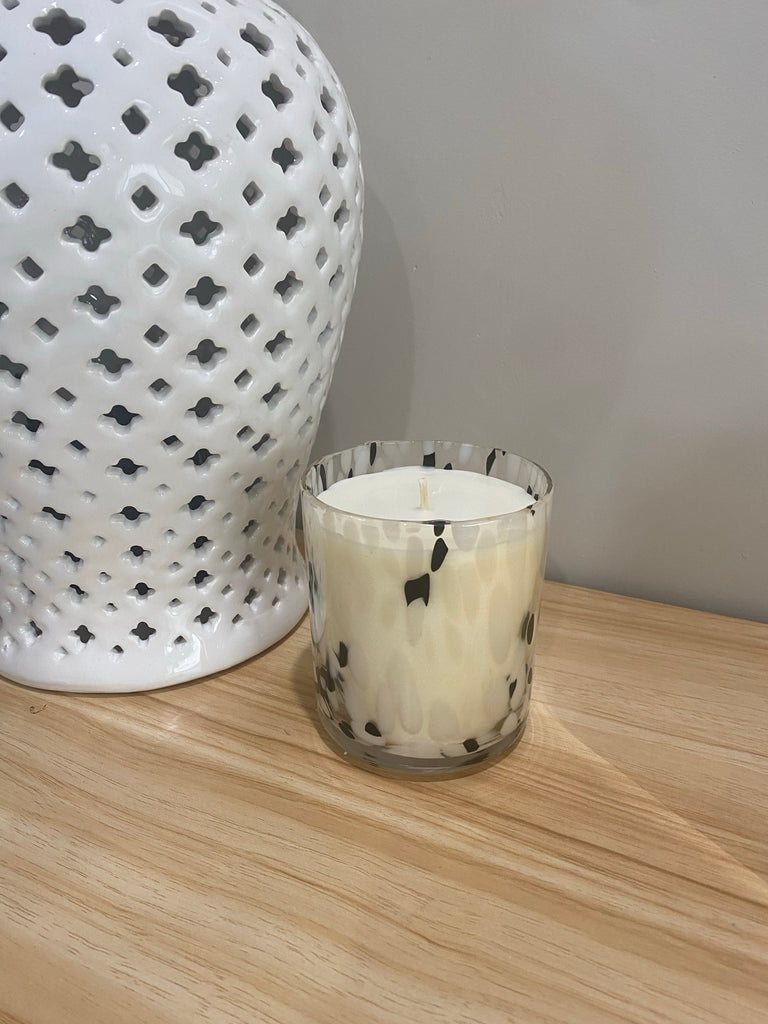 Dalmatian candle